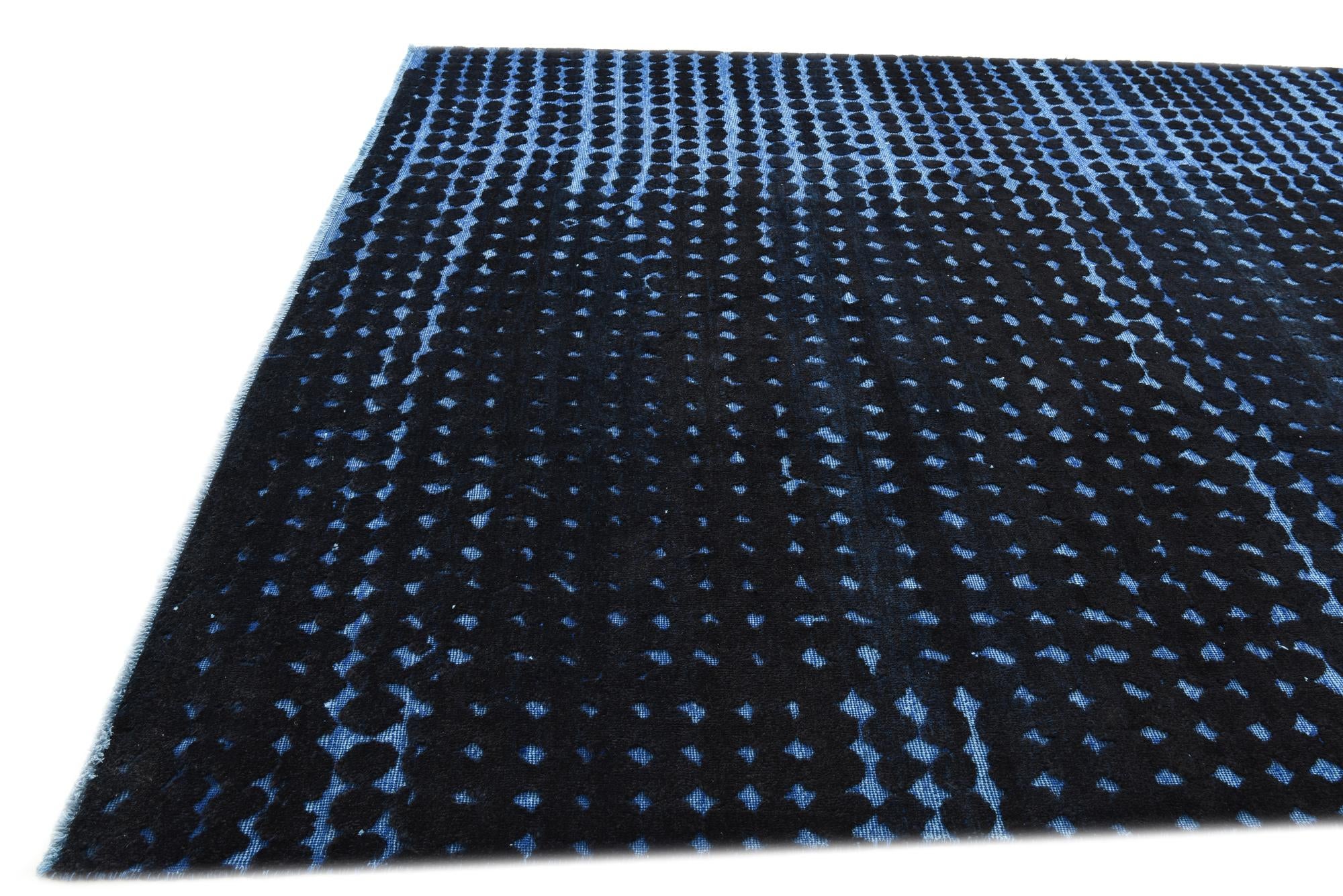 8' 8 x 10' 4 Hand Knotted Darya Wool Rug