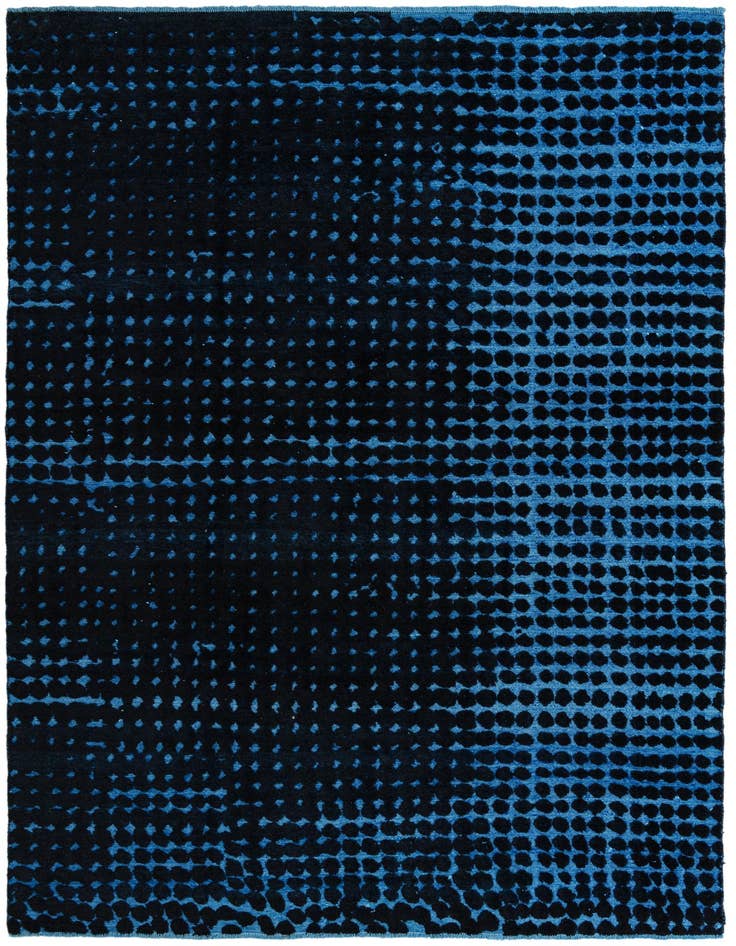 Detail image of 8' 8 x 10' 4 Hand Knotted Darya Wool Rug