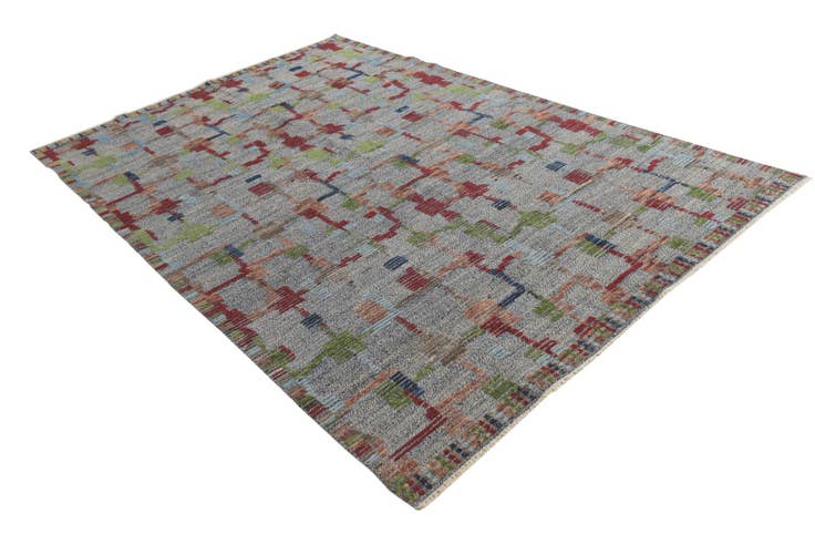 Detail image of 6' 5 x 9' 8 Hand Knotted Darya Wool Rug