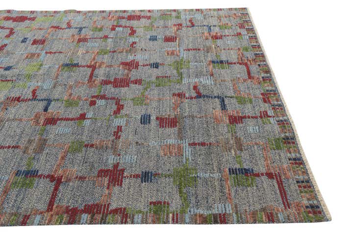 6' 5 x 9' 8 Hand Knotted Darya Wool Rug