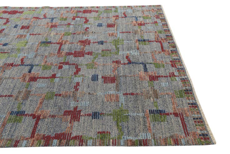 Detail image of 6' 5 x 9' 8 Hand Knotted Darya Wool Rug