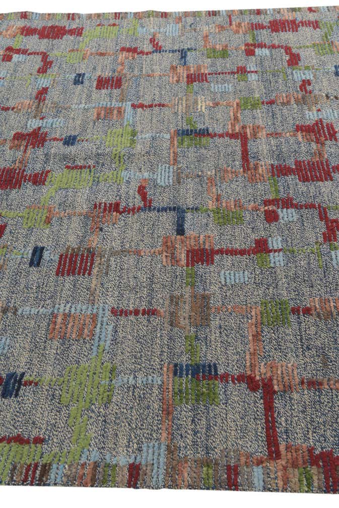 6' 5 x 9' 8 Hand Knotted Darya Wool Rug