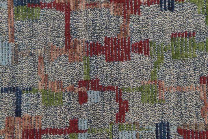 6' 5 x 9' 8 Hand Knotted Darya Wool Rug