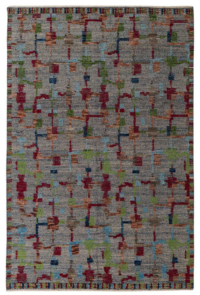 6' 5 x 9' 8 Hand Knotted Darya Wool Rug