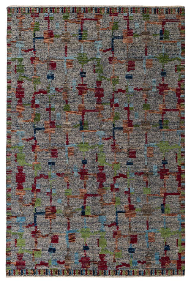 Detail image of 6' 5 x 9' 8 Hand Knotted Darya Wool Rug