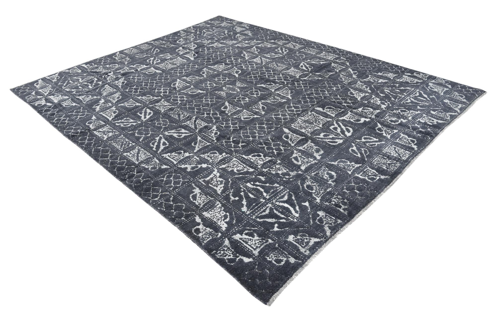 7' 10 x 9' 8 Hand Knotted Darya Rug