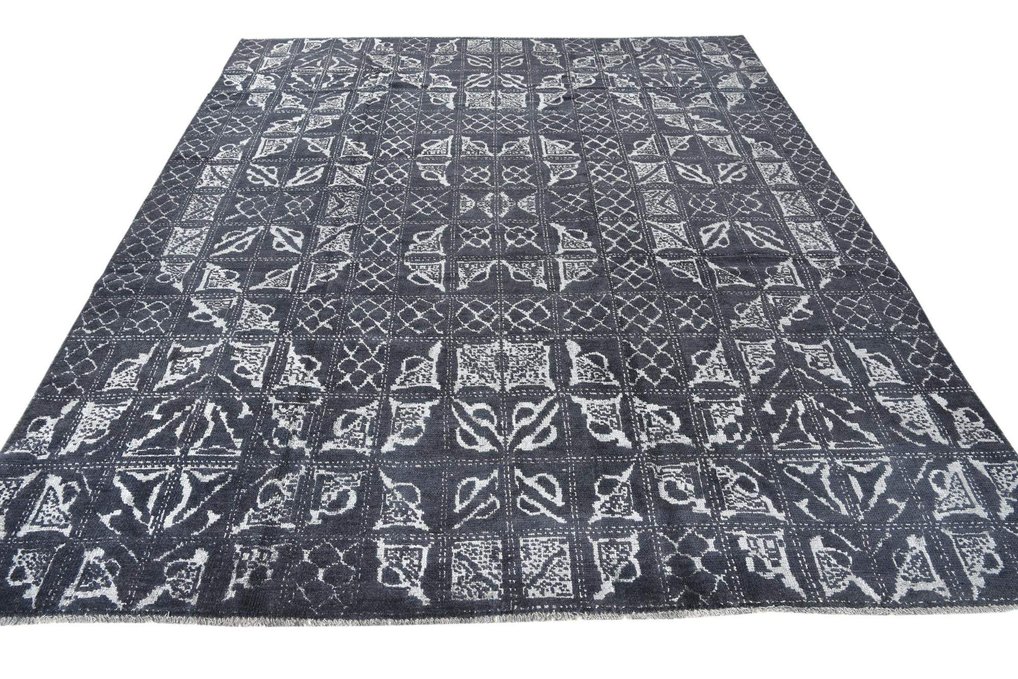 7' 10 x 9' 8 Hand Knotted Darya Rug