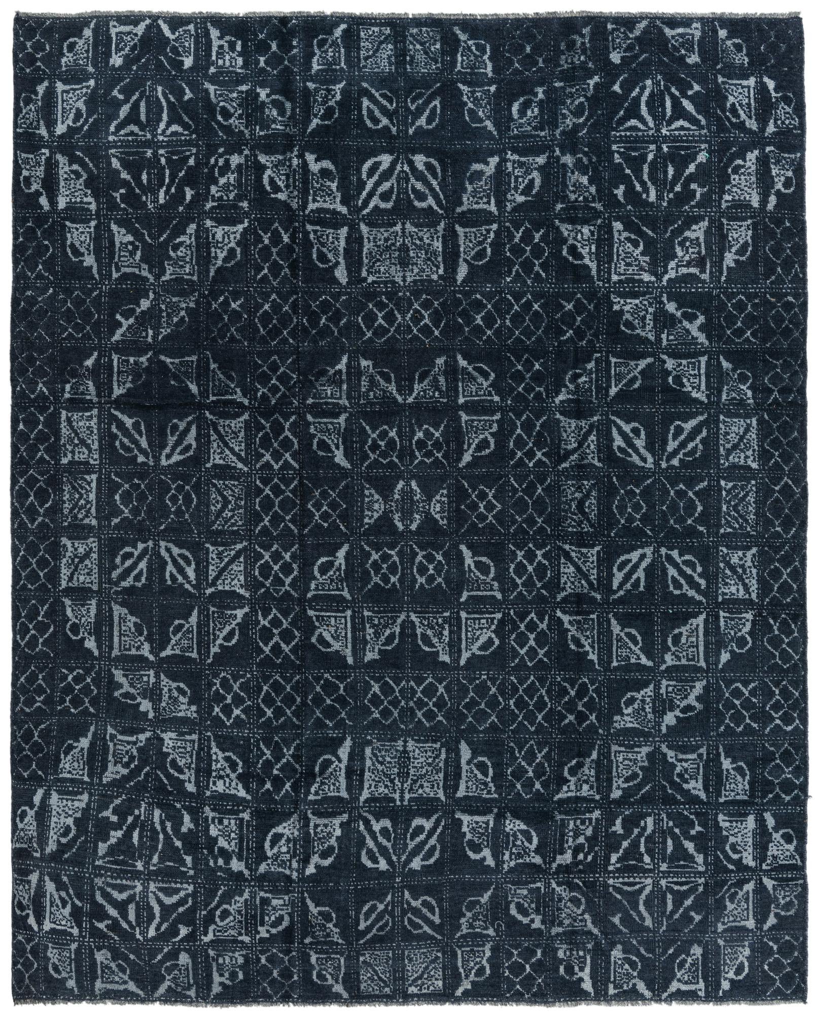 7' 10 x 9' 8 Hand Knotted Darya Rug
