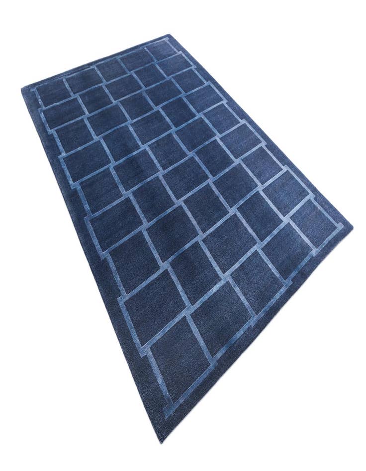 Detail image of 5' 9 x 7' 10  Hand Knotted Darya Wool Rug