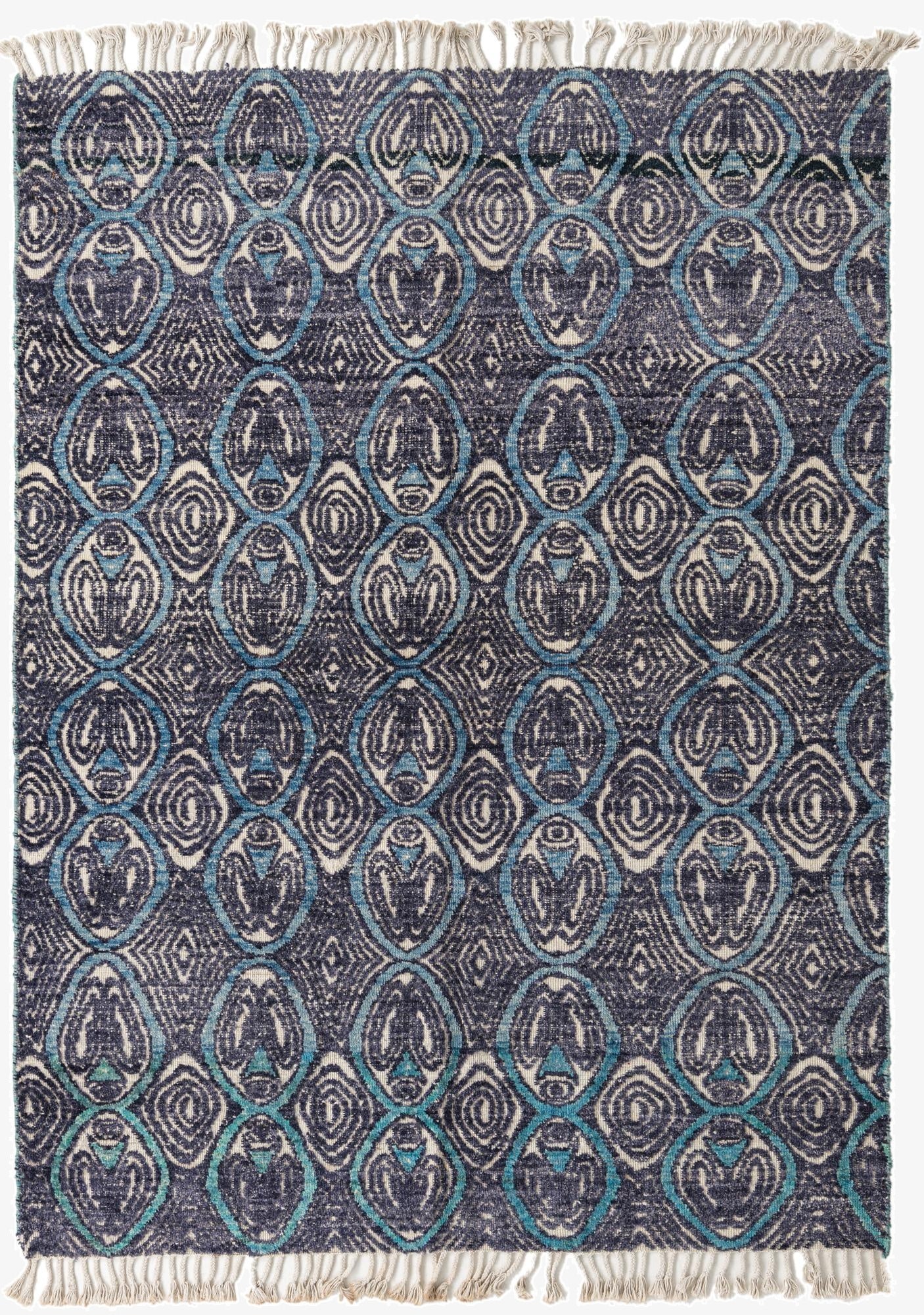 Primary image 5' 8 x 7' 7  Hand Knotted Darya Wool Rug