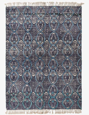 5' 8 x 7' 7 Hand Knotted Darya Wool Rug