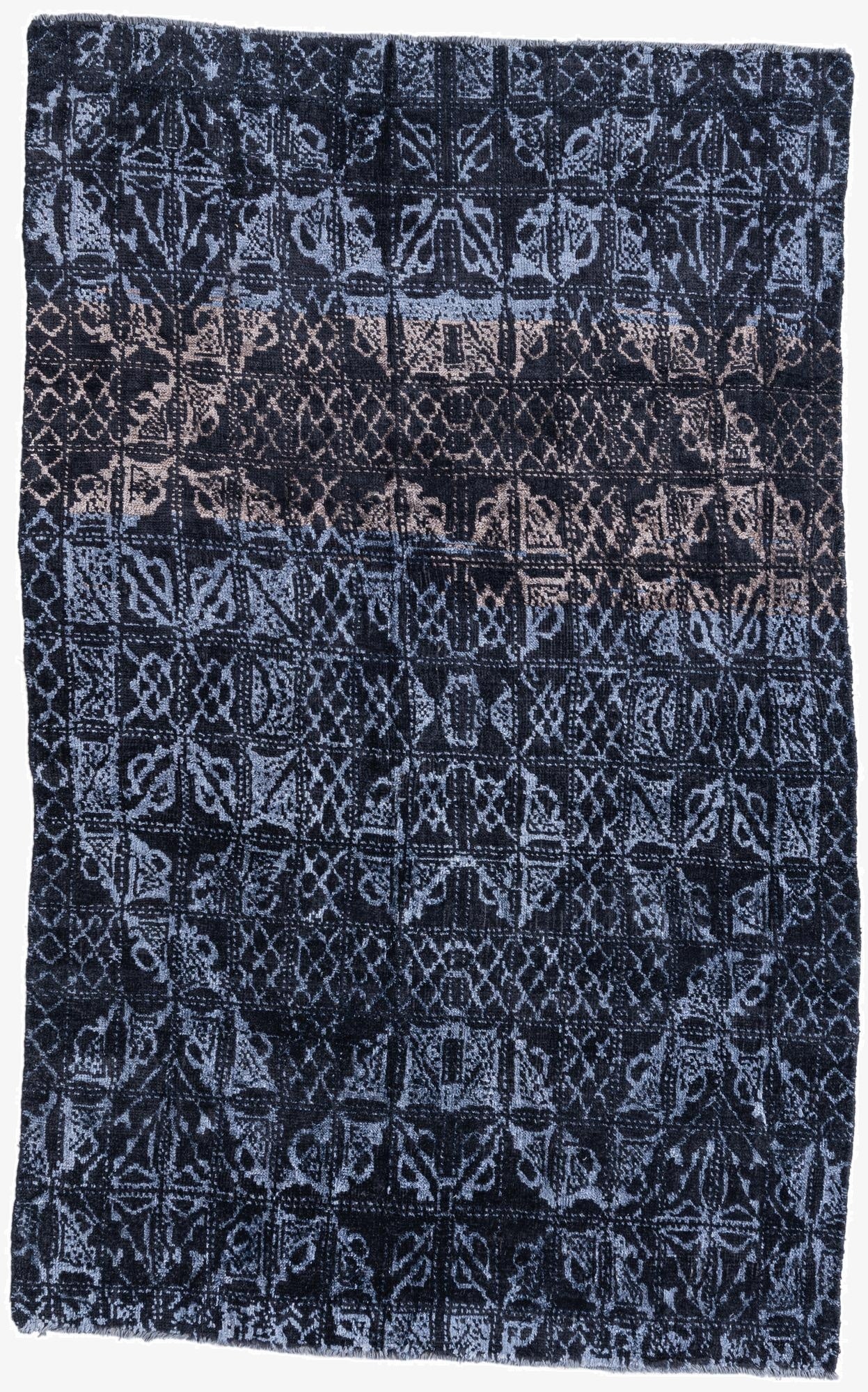 5' 1 x 8' 1  Hand Knotted Darya Rug