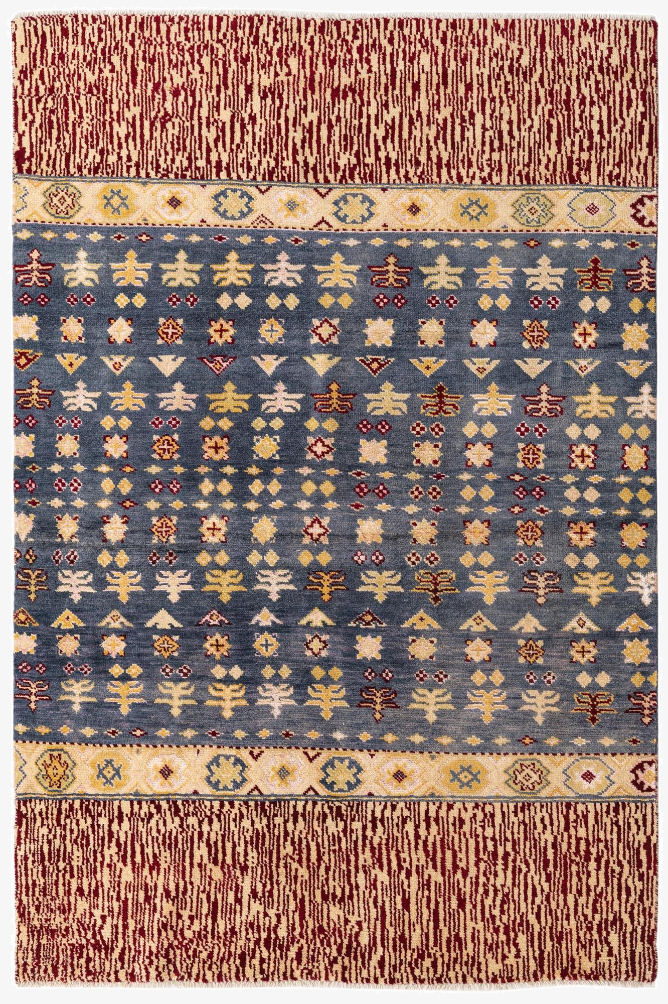 5' 6 x 8' 3  Hand Knotted Darya Rug