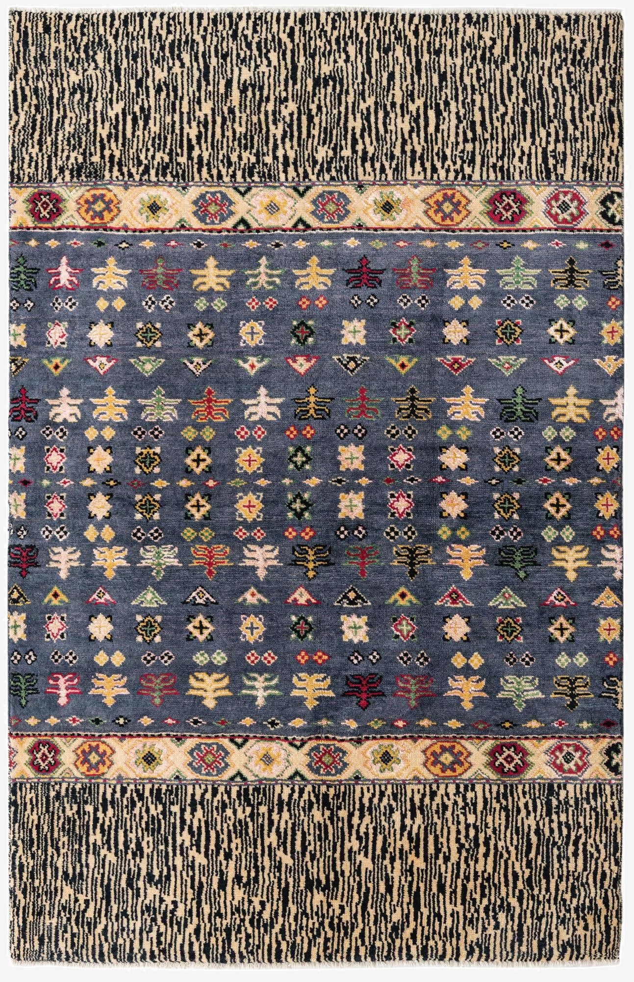 5' 4 x 8' 5  Hand Knotted Darya Rug