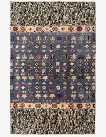 5' 4 x 8' 5 Hand Knotted Darya Rug