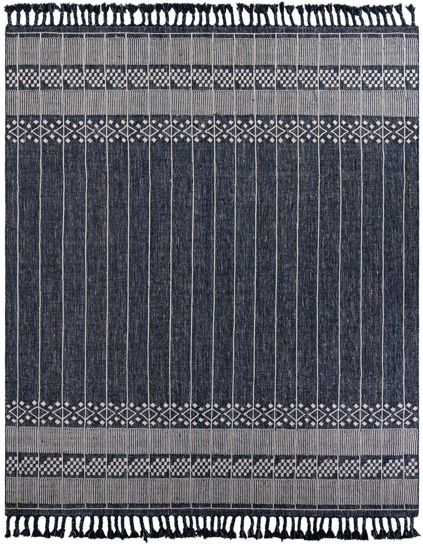 10' x 14' 1 Easy-Clean Eco Bohemian Indoor / Outdoor Rug