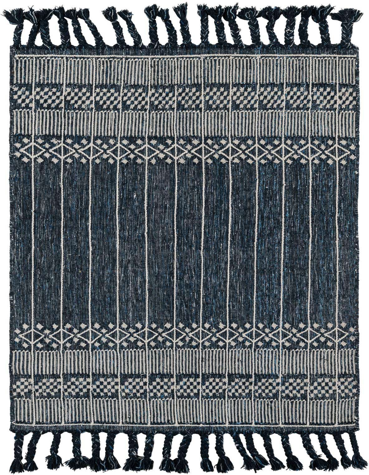 4' 1 x 6' 1 Easy-Clean Eco Bohemian Indoor / Outdoor Rug