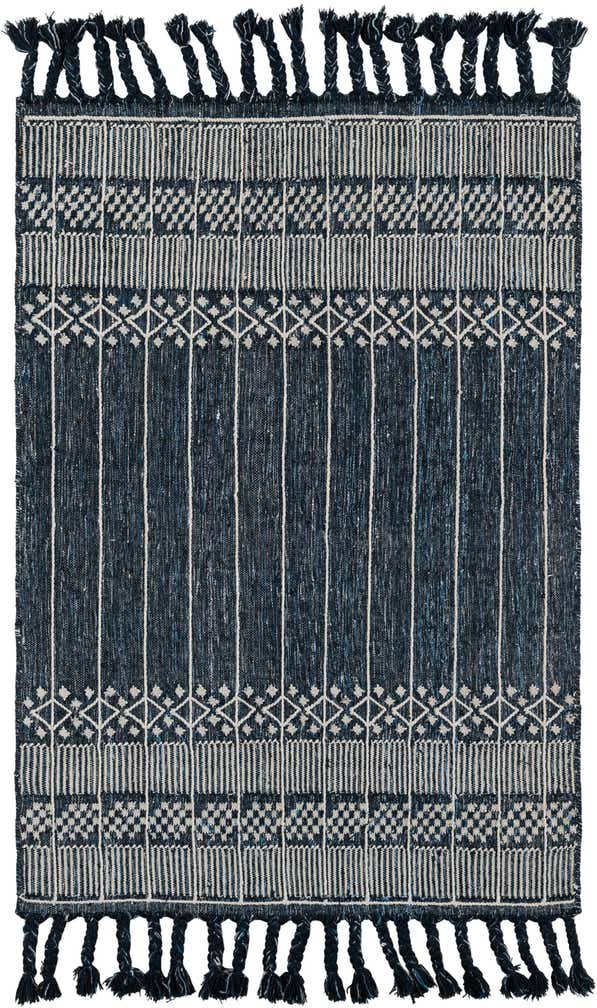4' 1 x 6' 1 Easy-Clean Eco Bohemian Indoor / Outdoor Rug