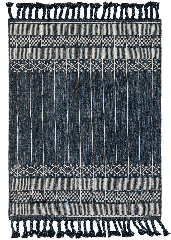 5' 1 x 8' Easy-Clean Eco Bohemian Indoor / Outdoor Rug