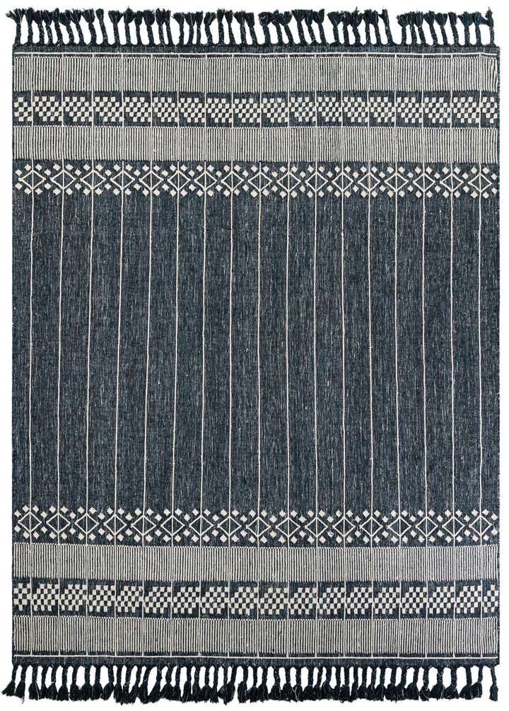 9' x 12' Easy-Clean Eco Bohemian Indoor / Outdoor Rug