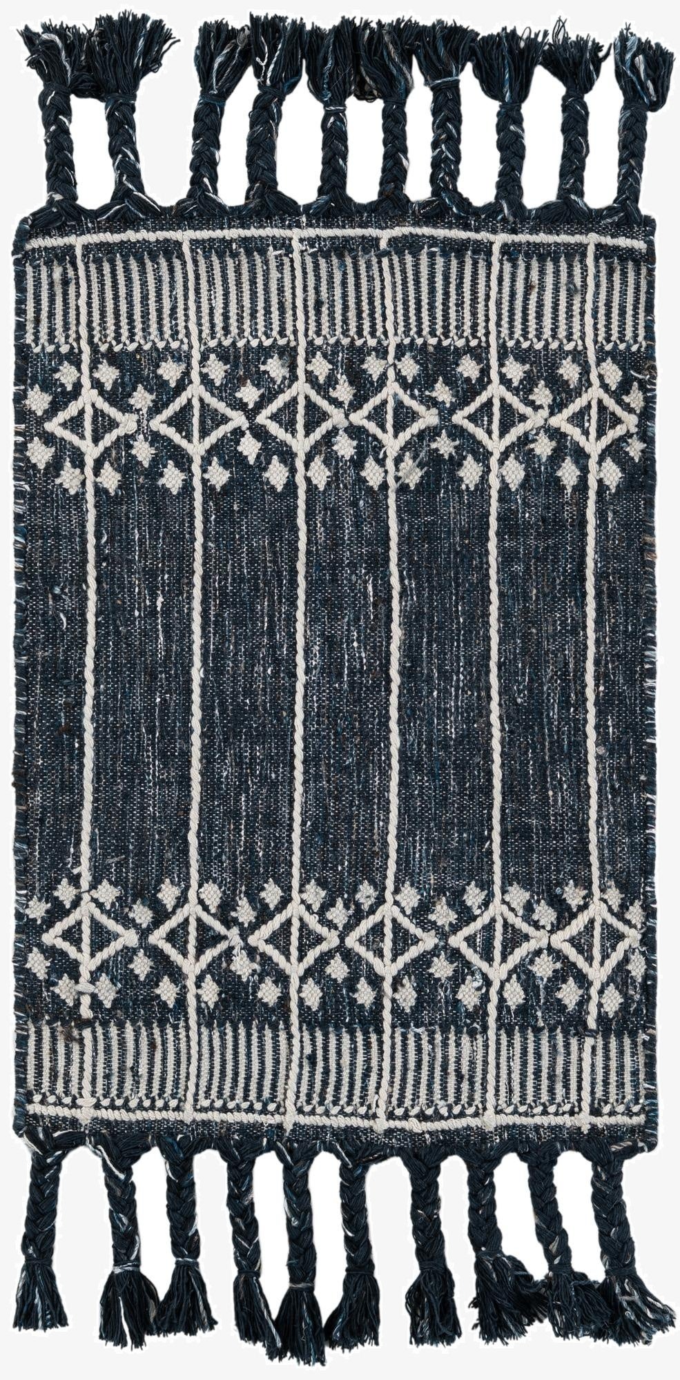 2' x 3' 1  Washable Eco Bohemian Indoor / Outdoor Rug