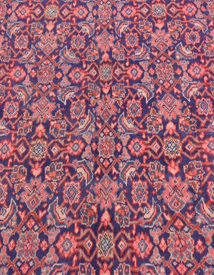 Detail image of 10' 2 x 13' 5 Hand Knotted Farahan Persian Wool Rug