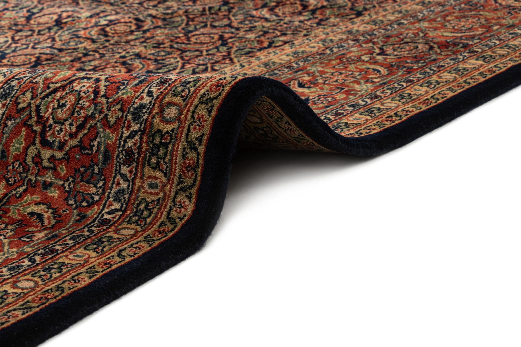 6' 7 x 9' 9 Hand Knotted Farahan Oriental Wool Rug
