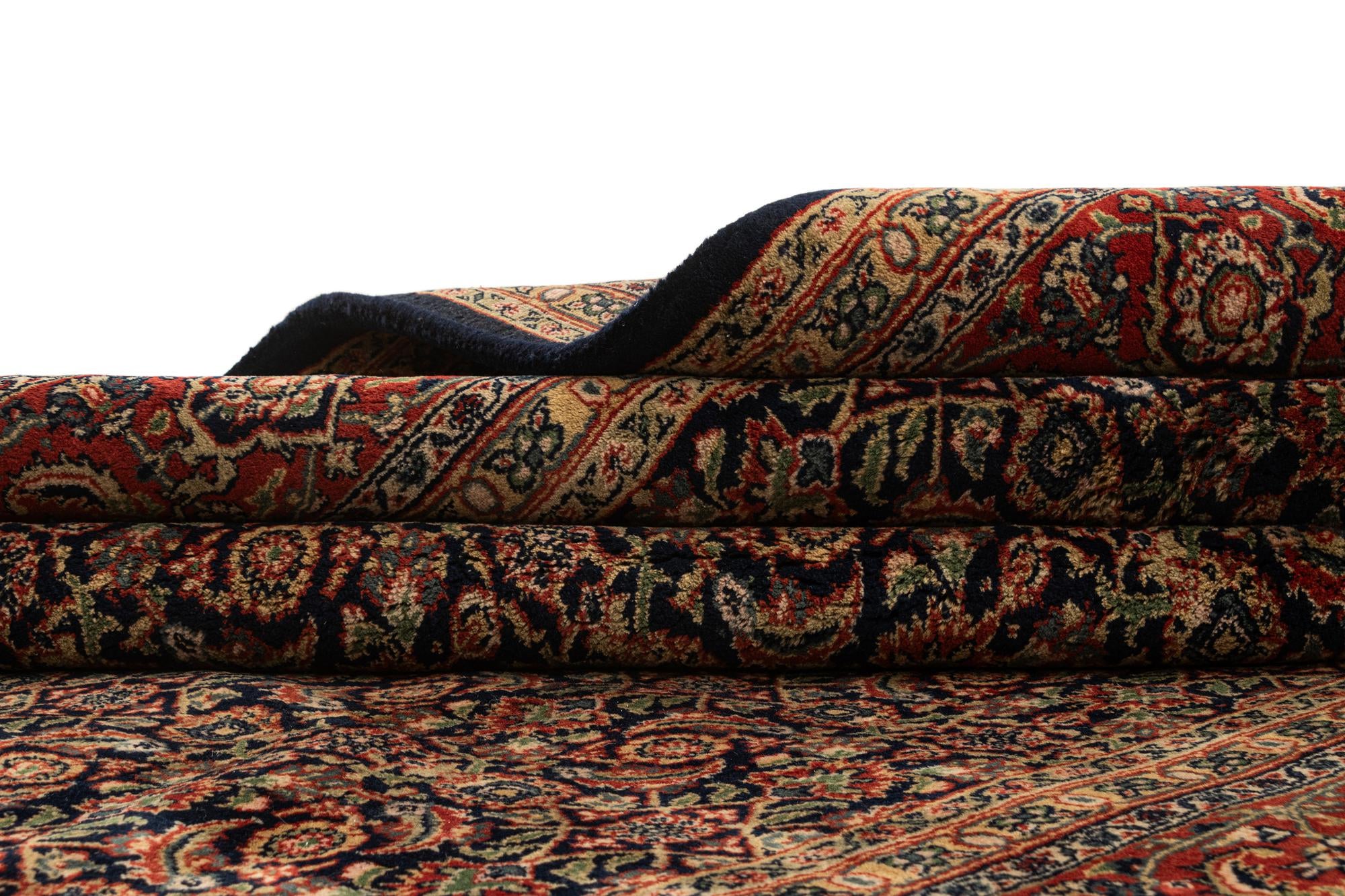 6' 7 x 9' 9 Hand Knotted Farahan Oriental Wool Rug