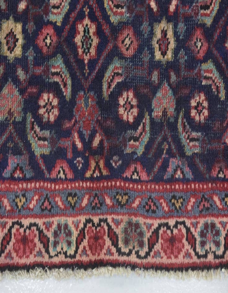 Detail image of 7' 3 x 9' 5 Hand Knotted Farahan Persian Wool Rug