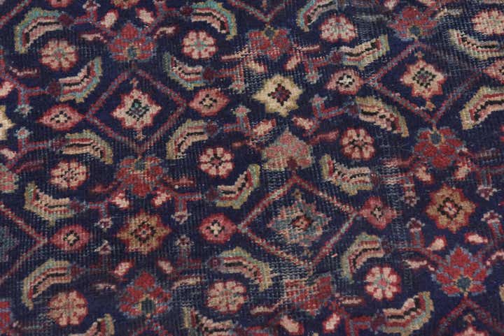 7' 3 x 9' 5 Hand Knotted Farahan Persian Wool Rug