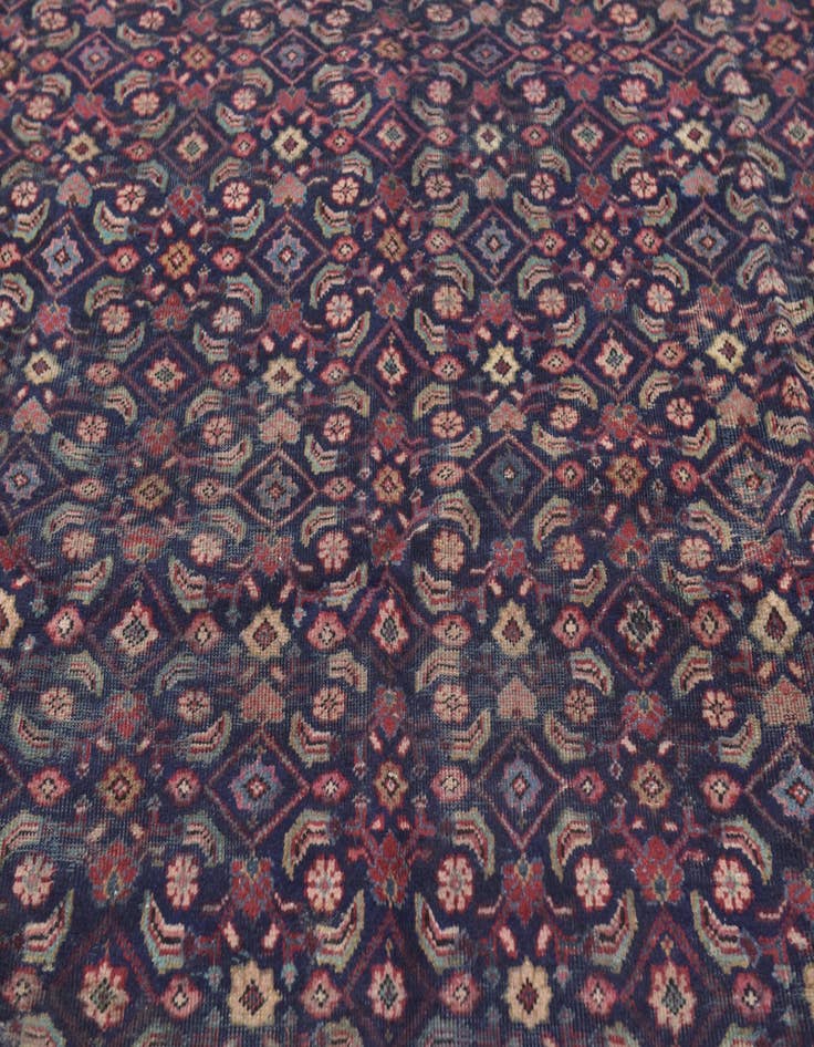 Detail image of 7' 3 x 9' 5 Hand Knotted Farahan Persian Wool Rug