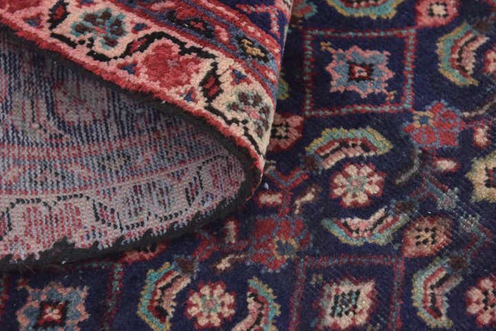 7' 3 x 9' 5 Hand Knotted Farahan Persian Wool Rug