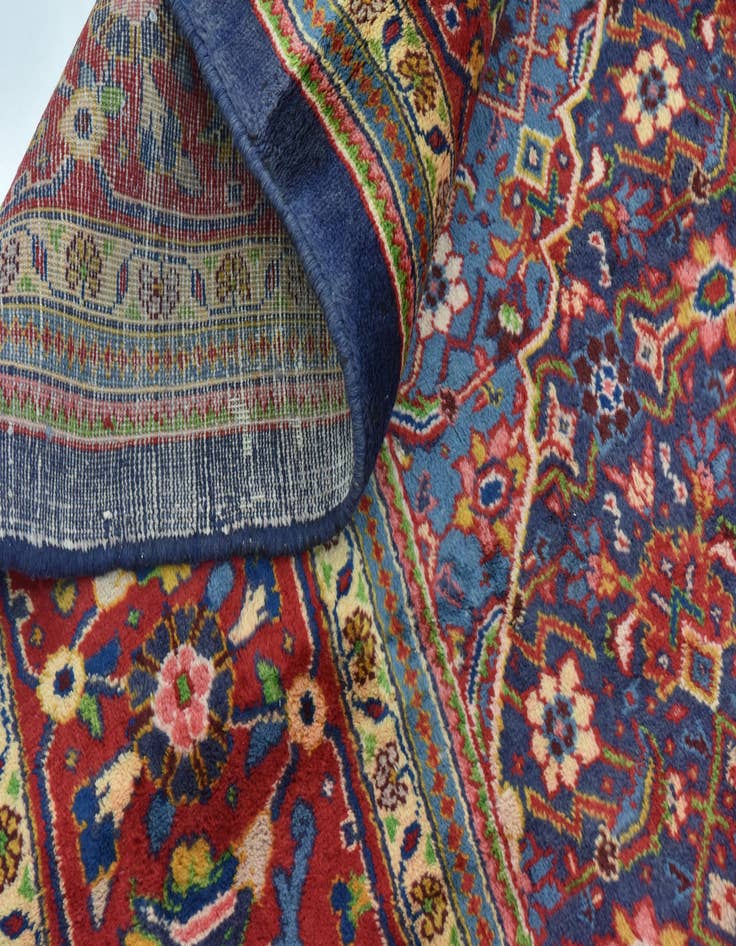 Detail image of 10' x 13' 7 Hand Knotted Farahan Persian Wool Rug