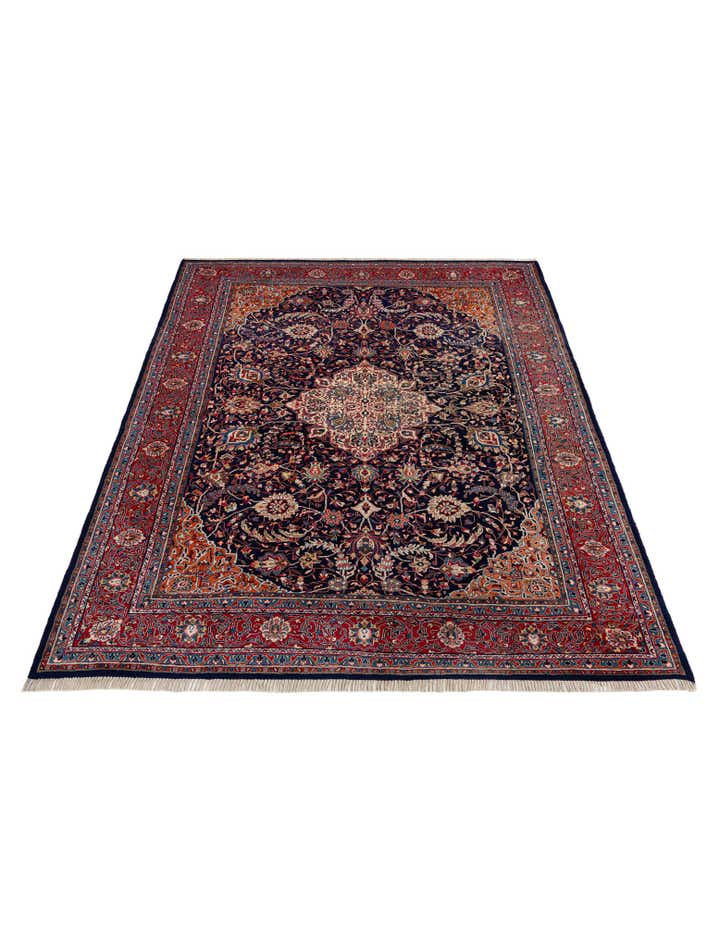 8' 5 x 10' 9 Hand Knotted Farahan Persian Wool Rug