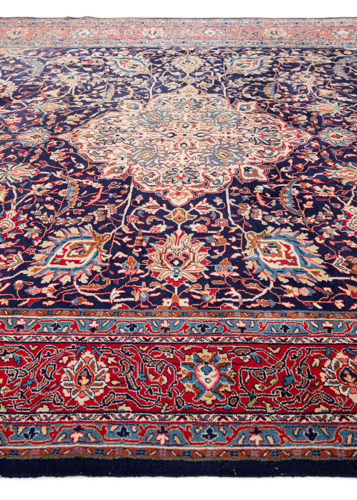 8' 5 x 10' 9 Hand Knotted Farahan Persian Wool Rug