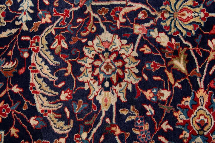 8' 5 x 10' 9 Hand Knotted Farahan Persian Wool Rug