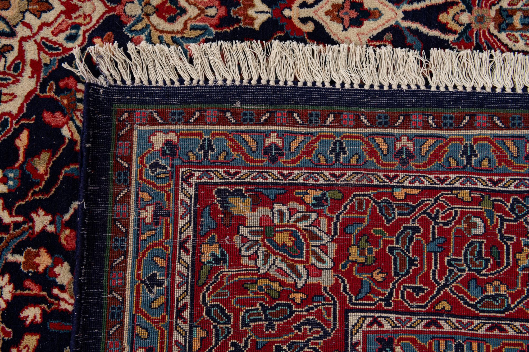 8' 5 x 10' 9 Hand Knotted Farahan Persian Wool Rug