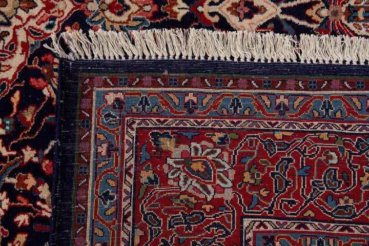 8' 5 x 10' 9 Hand Knotted Farahan Persian Wool Rug
