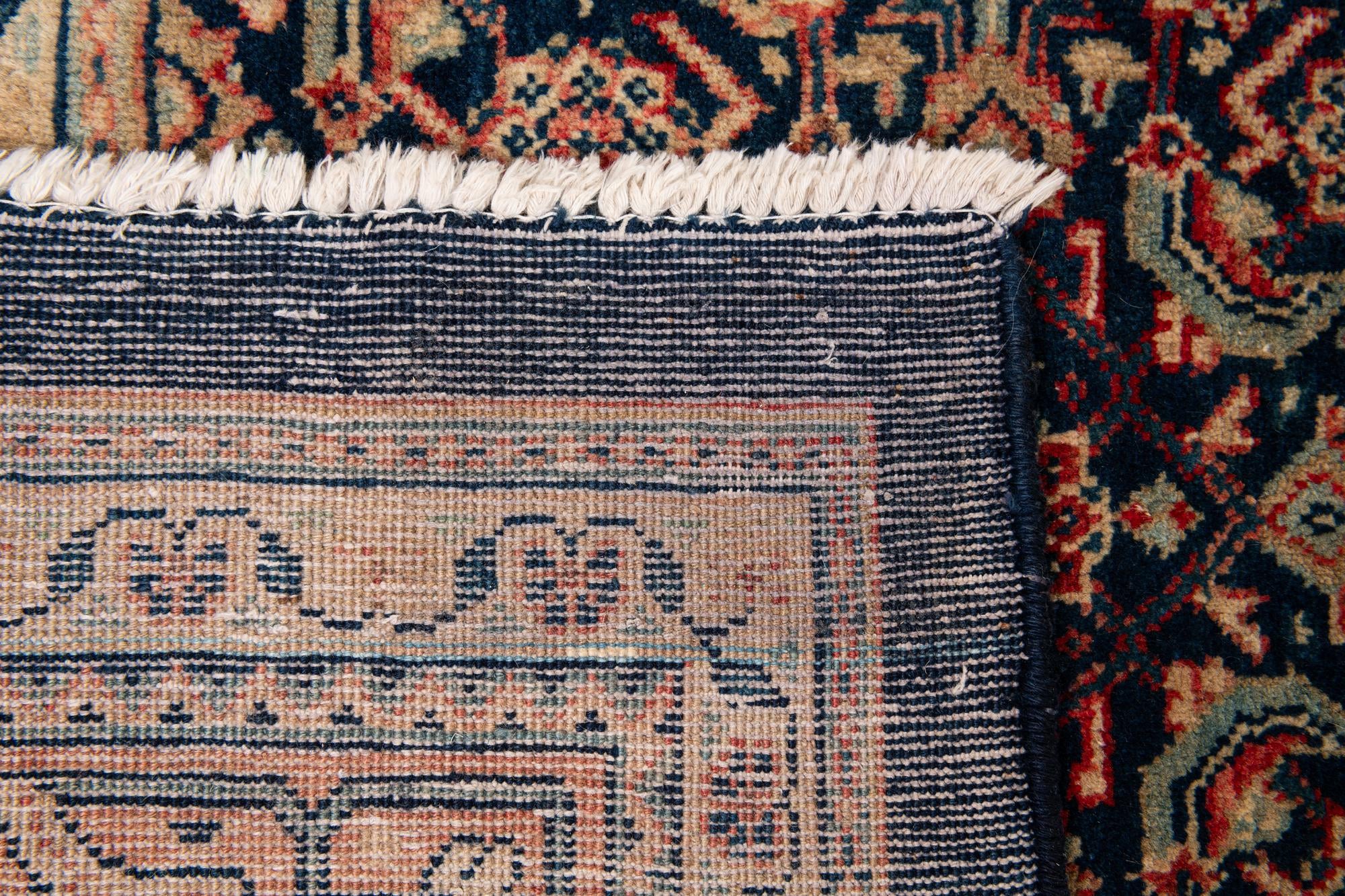 9' 9 x 16' 5 Hand Knotted Farahan Persian Wool Rug