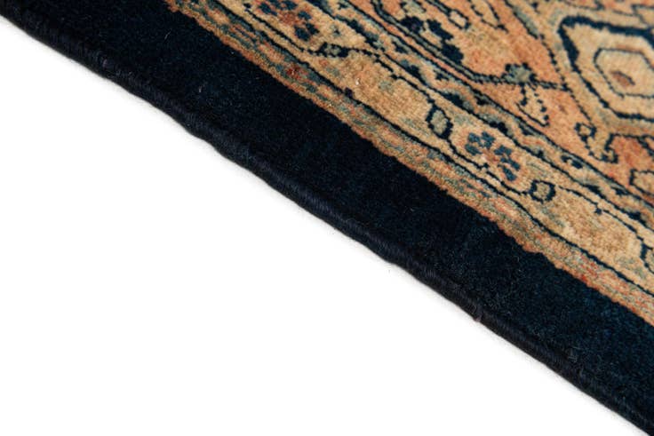 Detail image of 9' 9 x 16' 5 Hand Knotted Farahan Persian Wool Rug