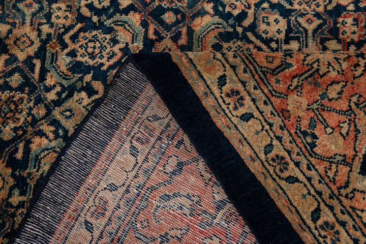 9' 9 x 16' 5 Hand Knotted Farahan Persian Wool Rug