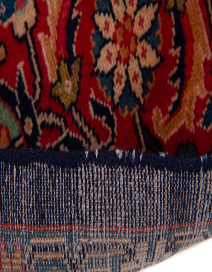 Detail image of 8' 6 x 11' 7  Hand Knotted Farahan Persian Wool Rug