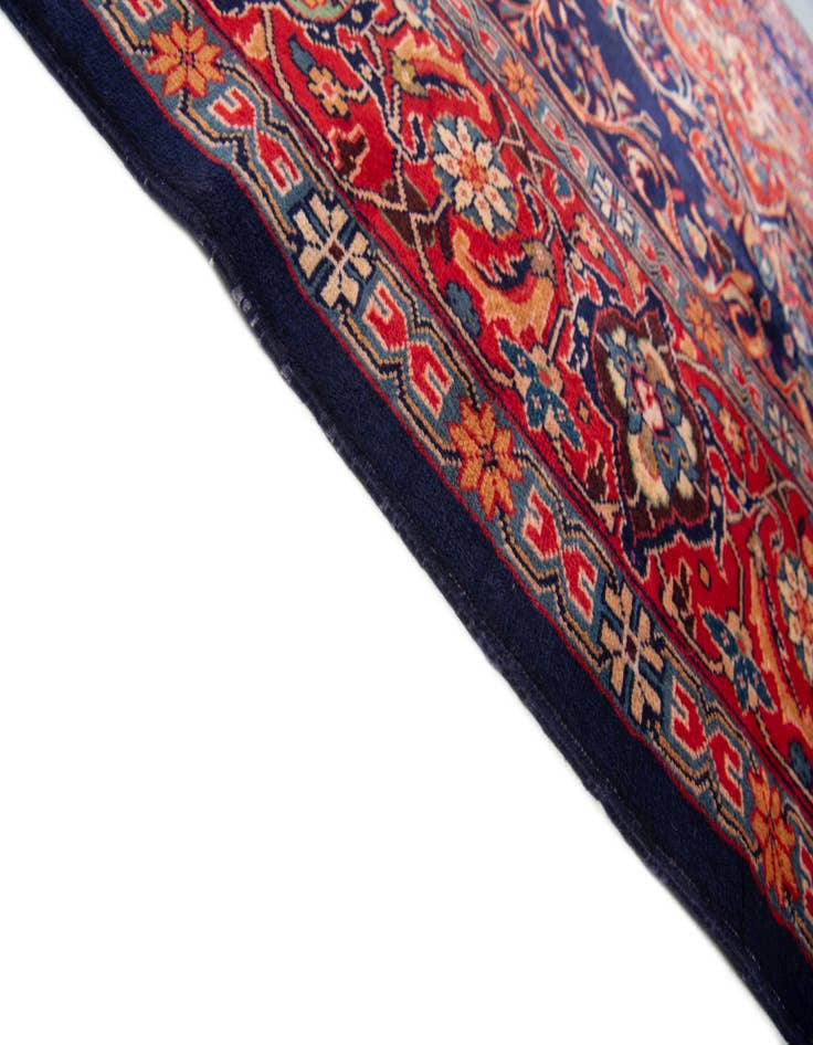 Detail image of 8' 6 x 11' 7  Hand Knotted Farahan Persian Wool Rug