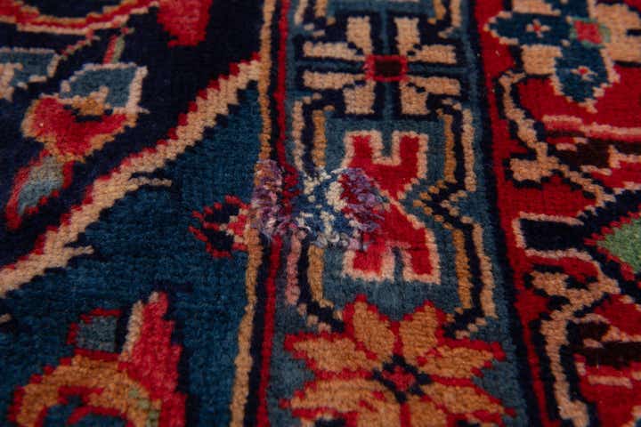 8' 6 x 11' 7 Hand Knotted Farahan Persian Wool Rug