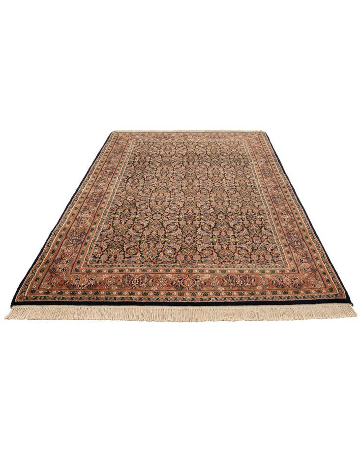 Detail image of 4' 7 x 6' 10  Hand Knotted Farahan Oriental Wool Rug