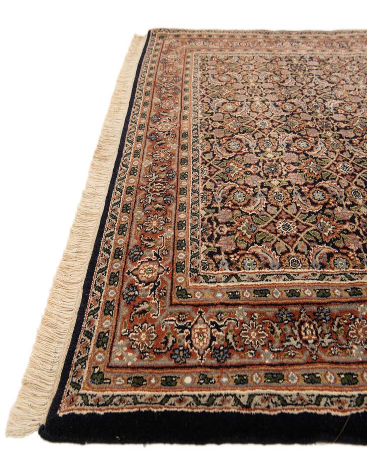 Detail image of 4' 7 x 6' 10  Hand Knotted Farahan Oriental Wool Rug