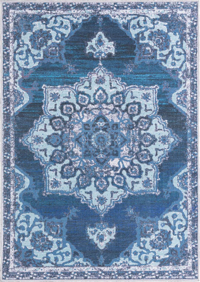 Detail image of 7' 3 x 10' Washable Francesca Rug