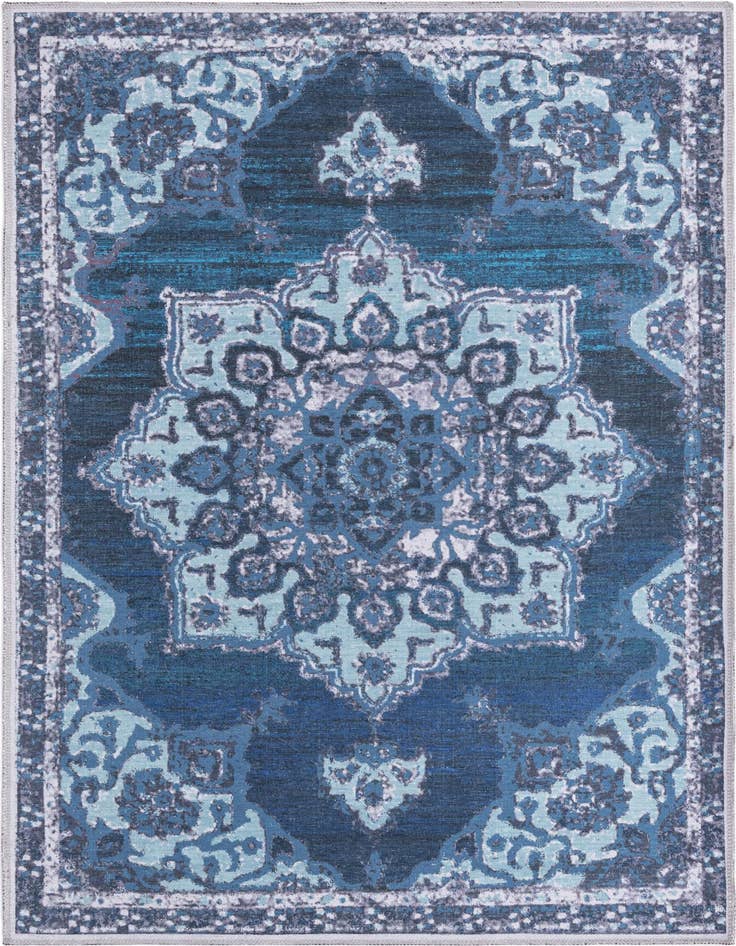Detail image of 4' x 6' Washable Francesca Rug