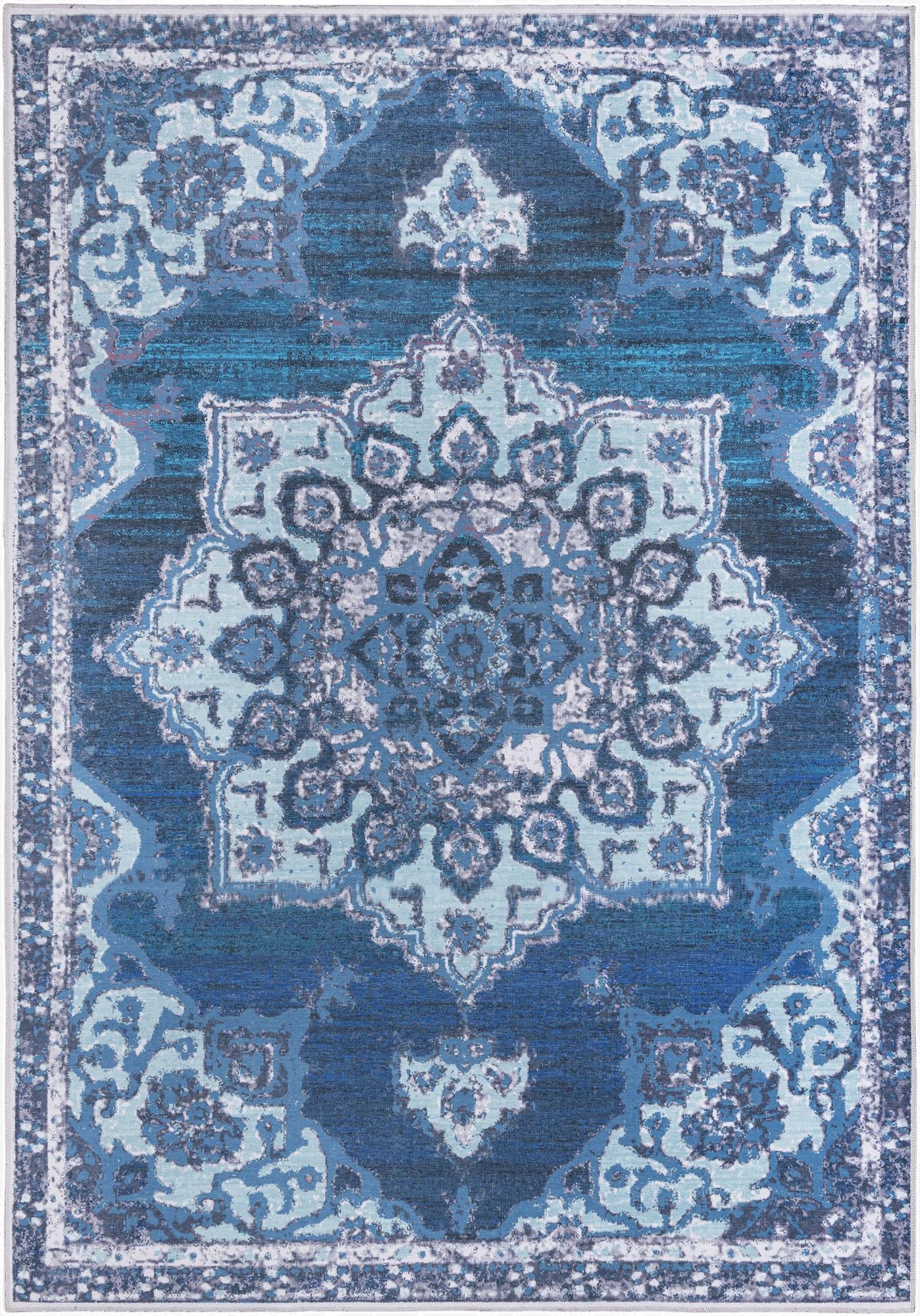 Primary image  7' 10 x 11'  Washable Francesca Rug
