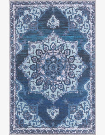 5' 3 x 8' Washable Francesca Rug